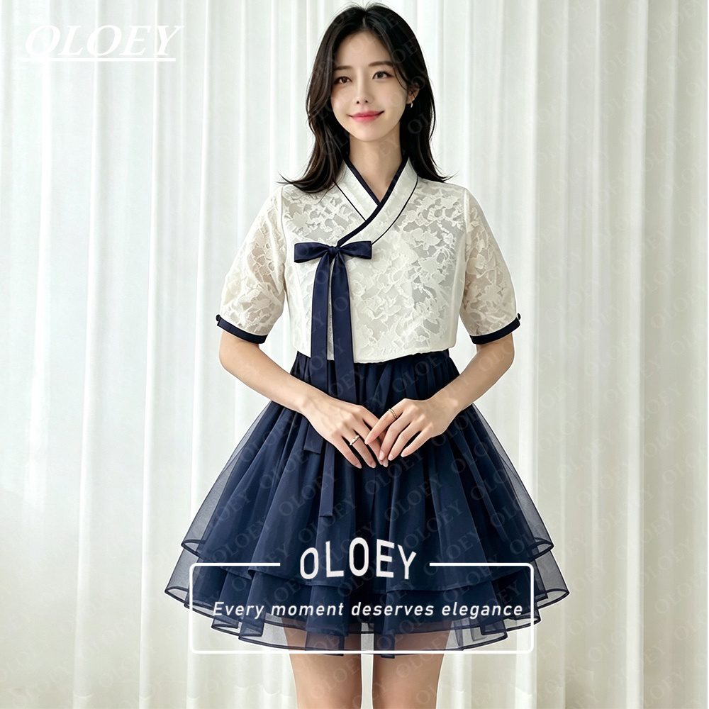 Modern Korean Lifestyle - OLOEY 모던 블랙 숏 콘서트 한복